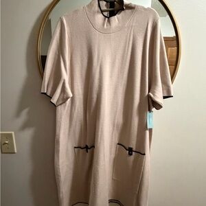 The Annalise Mock-Neck Chenille Sweater
Mini Dress by Maeve